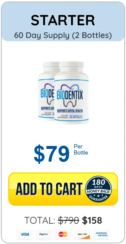 Biodentix order now 2 bottles
